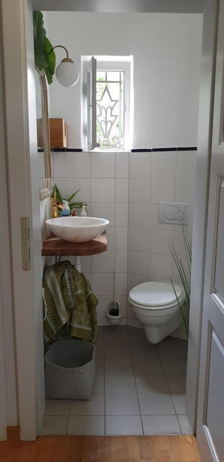 Вилла Little Escape Im Jugendstil Poolhaus - Wc Und Dusche Im Nebenhaus Вюрцбург Экстерьер фото